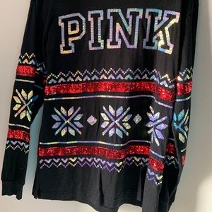 VS PINK sequin shirt